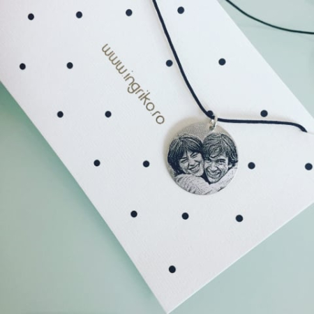 Pandantiv personalizat cu poza argint 925 [1]