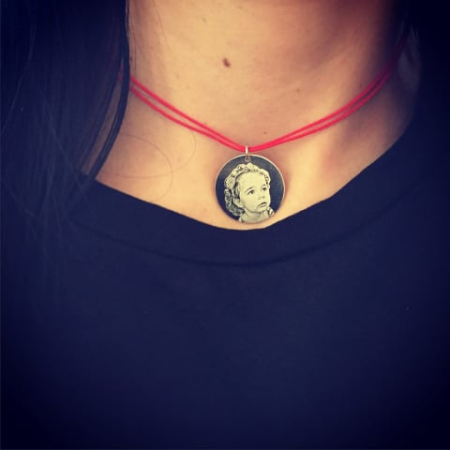 Pandantiv personalizat cu poza argint 925 [2]