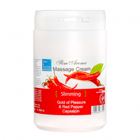 Produse pentru Corp - Crema Masaj Anticelulitic - Capsaicina 1000 ml