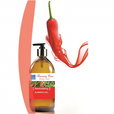 Produse pentru Corp - Gel Masaj Anticelulitic - Capsaicina 1000 ml