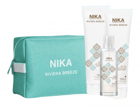 Produse pentru Par - Kit Riviera Breeze - Protectie Solara - 3 Produse + Geanta Termica