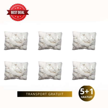 OFERTE - Pachet 5+1 Dischete cosmetice din Bumbac 0.5 kg
