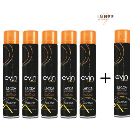 OFERTE - Pachet 5+1 Fixative Evin Gold 750 ml