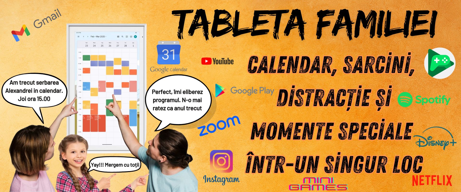 Banner calendar digital