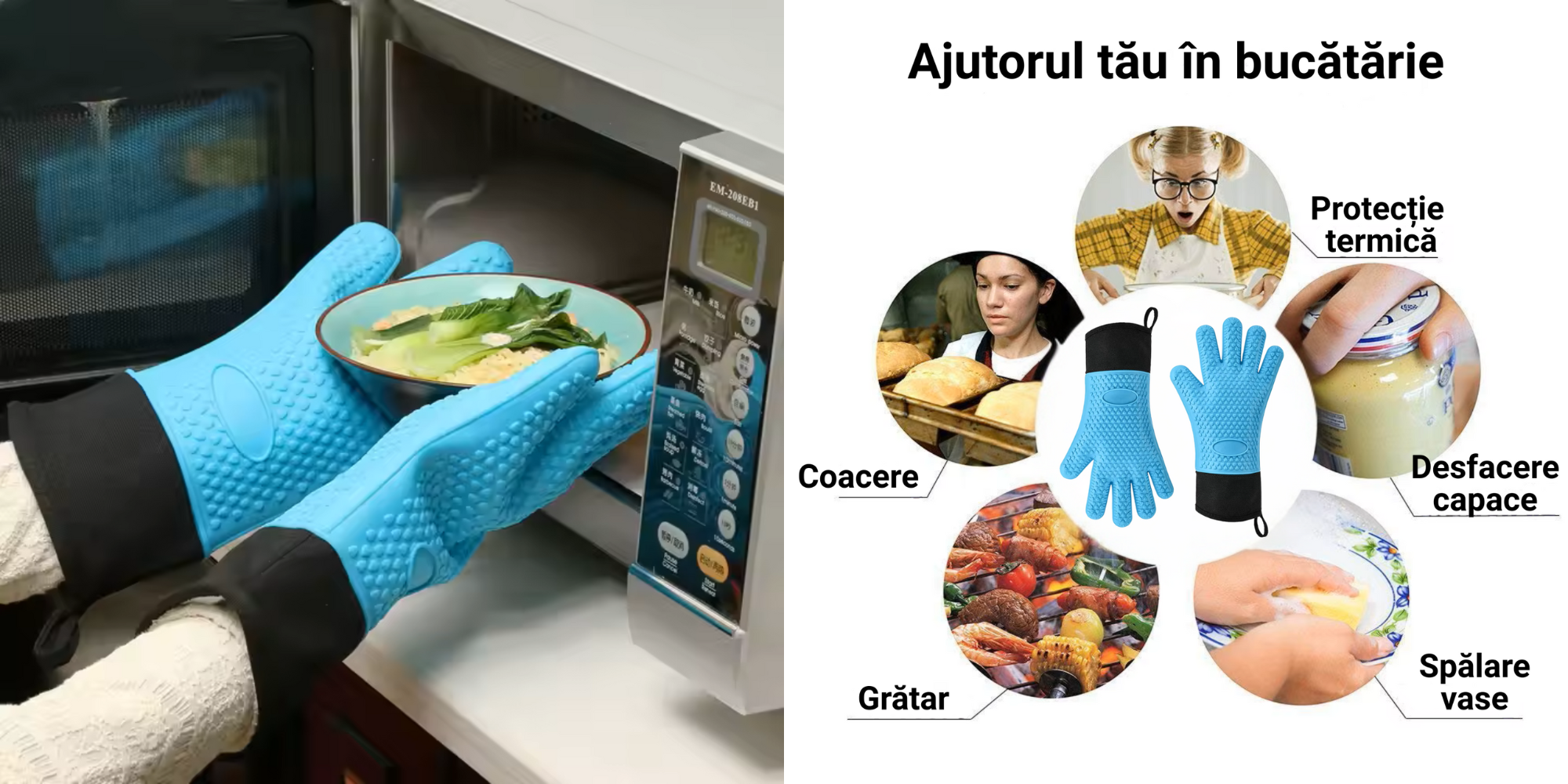 manusa silicon rezistenta la caldura