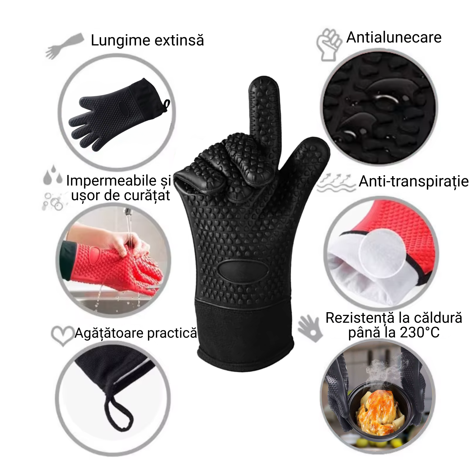 manusa pentru cuptor, gratar