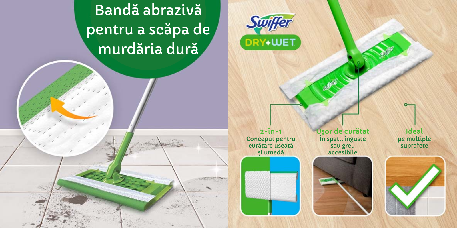 mop compact pentru colturi