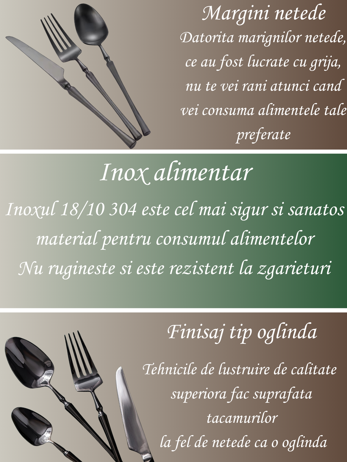 tacamuri negre elegante