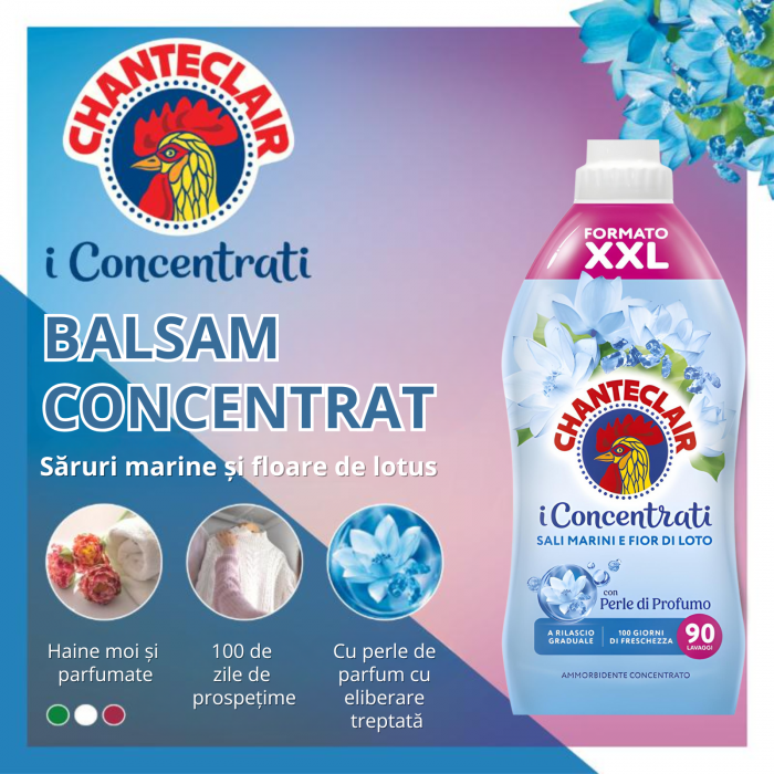 Balsam rufe Chanteclair 1800ml – Floare de lotus & săruri marine [2]