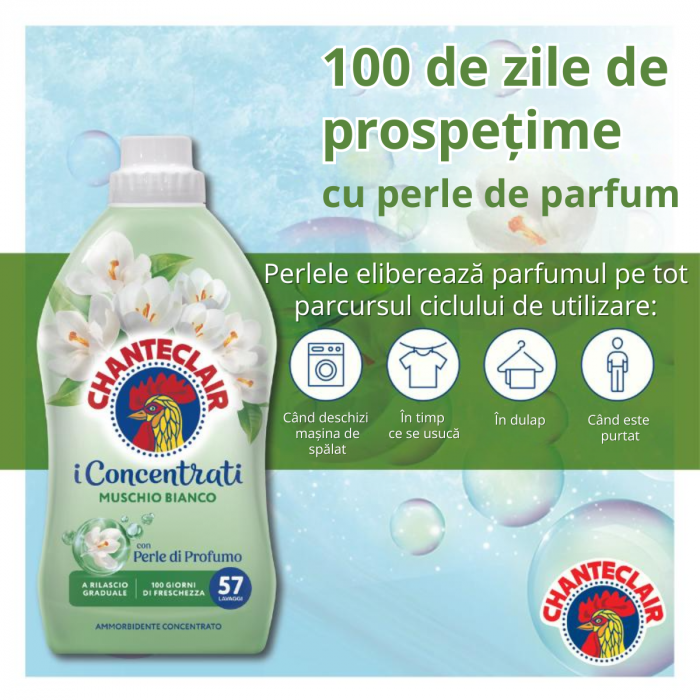 Balsam Chanteclair 1140 ml – Mosc Alb, până la 57 spălări [3]