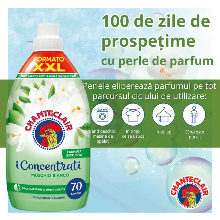 Balsam Chanteclair 1400 ml – Mosc Alb, până la 70 spălări [3]
