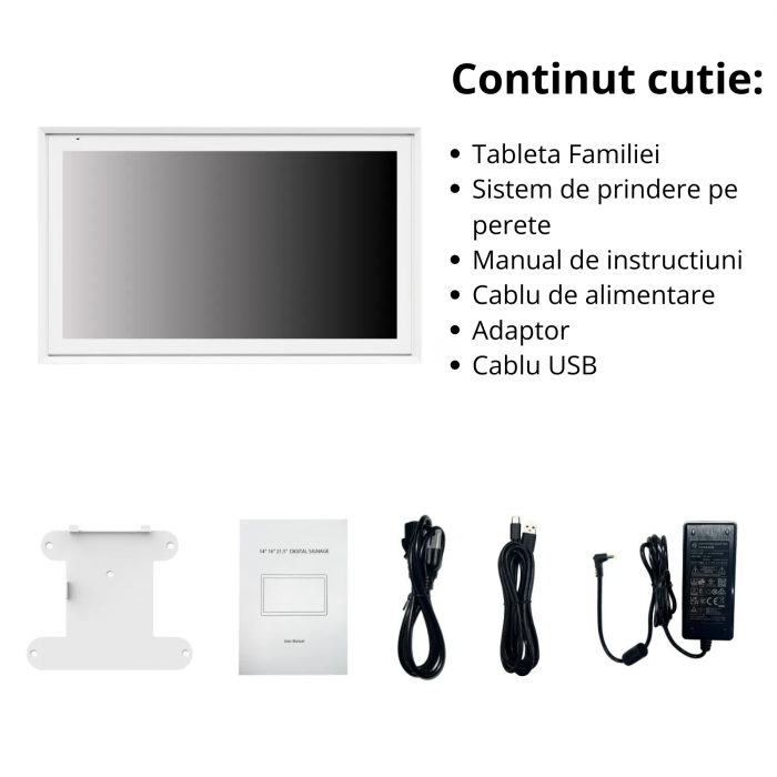 Tabletă digitală INNOVIO cu Android 14 – Calendar inteligent 23.8" [11]