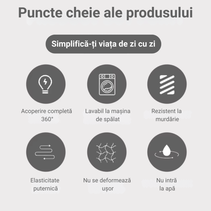 Cuvertură Canapea 3 Locuri Matlasată Bleumarin 295x198 cm [3]