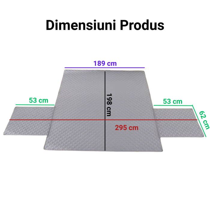 Cuvertură Canapea 3 Locuri Matlasată Cappuccino 295x198 cm [4]