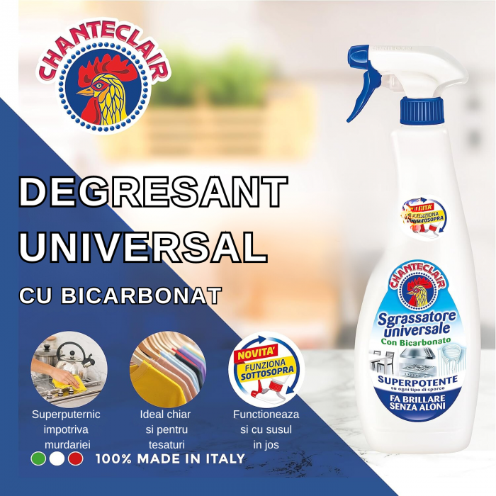 Chanteclair Degresant cu Bicarbonat – Soluția Perfectă pentru O Curățare Fără Urme, Rapidă și Eficientă [2]