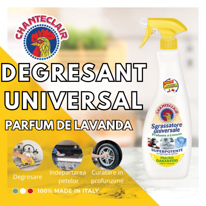 Degresant Universal Chanteclair cu Lămâie – Eficiență Maximă pentru Curățarea Grăsimii și Petelor [2]