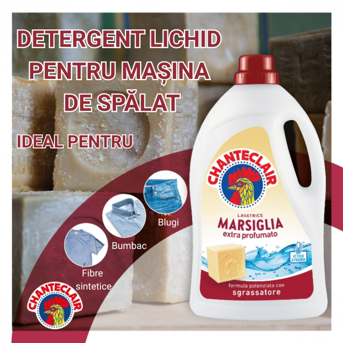 Detergent lichid Chanteclair Marsilia – 1260 ml, 28 spălări [2]