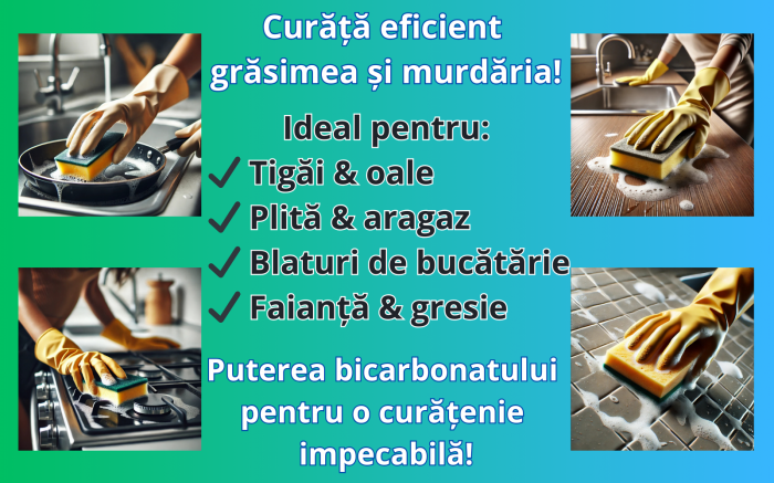 Frosch Soda All Purpose - Degresant Universal cu Bicarbonat, 500 ml | Curățare Eficientă a Grăsimii și Murdăriei [2]