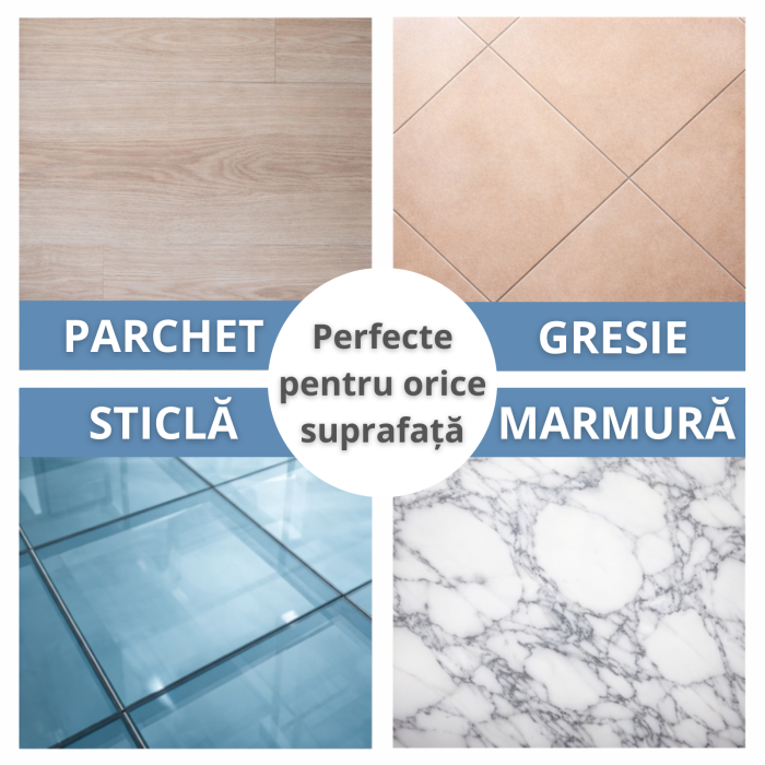 Lavete Mop Sleepy Easy Clean Bleach Additive 50 buc, 4XL, fara clatire, mop pardoseala [4]