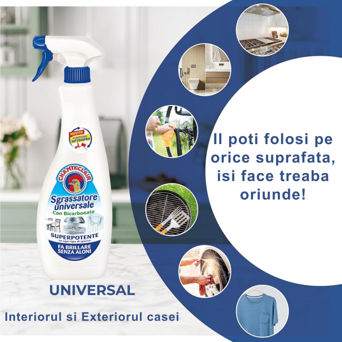 Chanteclair Degresant cu Bicarbonat – Soluția Perfectă pentru O Curățare Fără Urme, Rapidă și Eficientă [3]