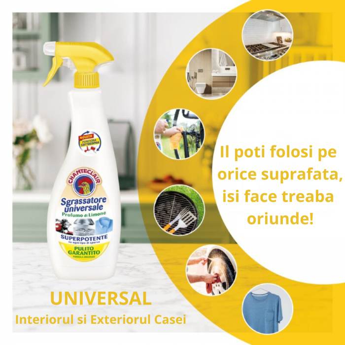 Degresant Universal Chanteclair cu Lămâie – Eficiență Maximă pentru Curățarea Grăsimii și Petelor [3]