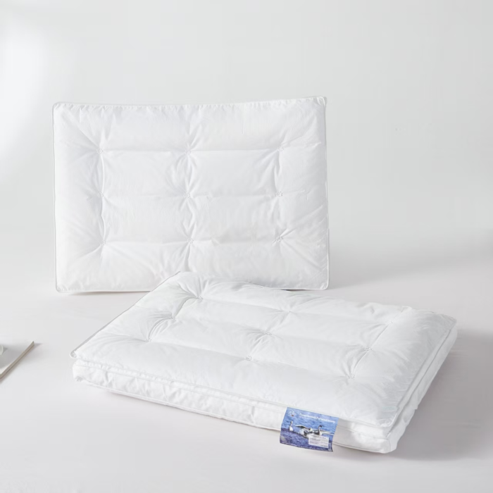 Pernă Flufflarium Royal 50x70 – puf și pană de gâscă, mediu-tare [3]