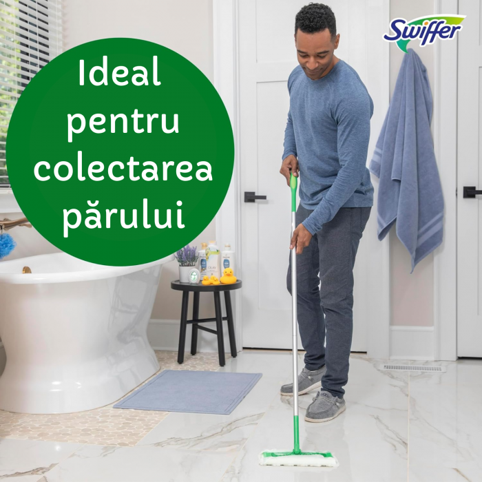 Lavete Uscate Swiffer 18 Buc | Curățare Rapidă, Fără Reziduuri [5]