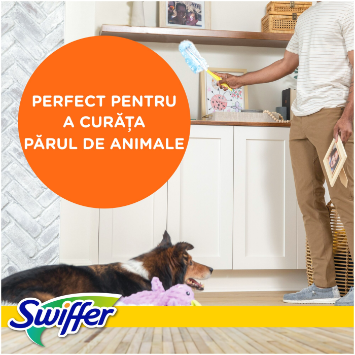 Rezerve Swiffer Duster Clean & Fresh – Set 4 bucăți, compatibile XXL [3]