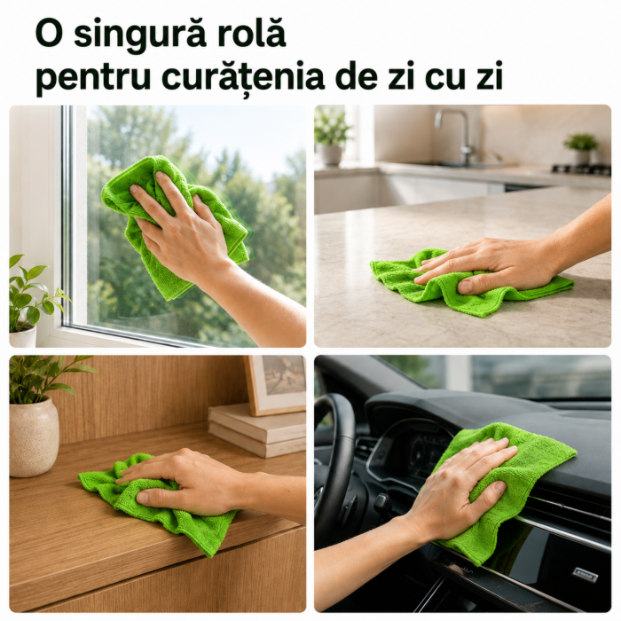 Rolă cu 30 lavete microfibră Zorex Pro | Innovio Home [4]