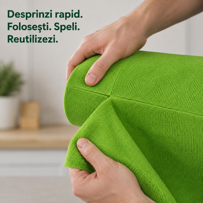 Rolă cu 30 lavete microfibră Zorex Pro | Innovio Home [3]
