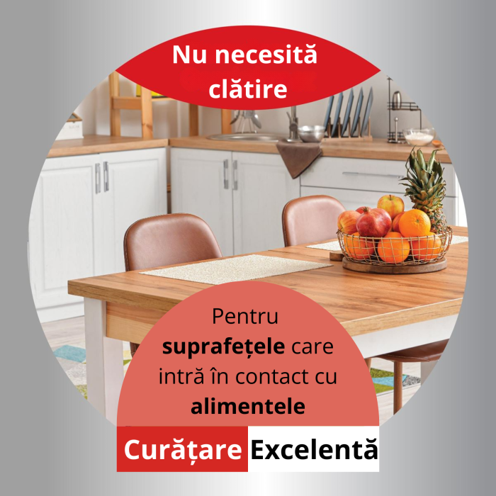 Șervețele Umede Bucătărie Sleepy Easy Clean Grapefruit 50 buc – Degresare Rapidă, Fără Clătire [4]