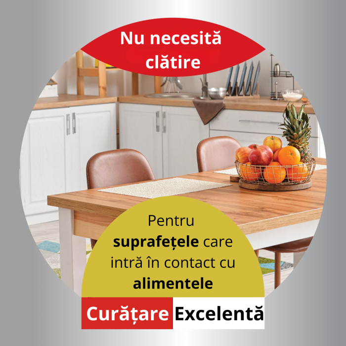 Șervețele Umede Bucătărie Sleepy Easy Clean Lămâie 50 buc – Degresare Rapidă, Fără Clătire [4]