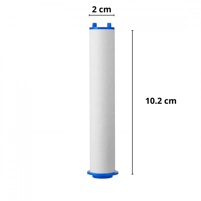 Filtre rezervă cap de duș – Set 3 buc | Bumbac + sulfit de calciu, anti-clor, piele sensibilă [5]