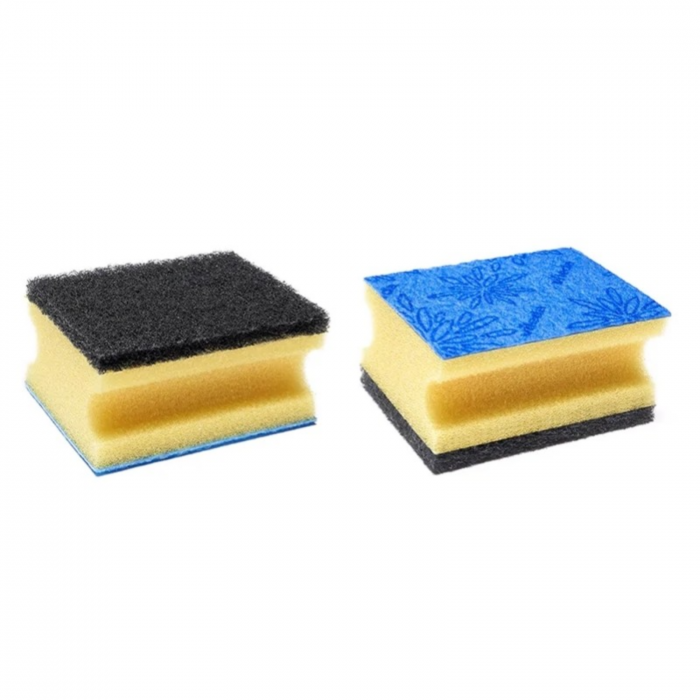 Set 6 Bureți Vileda Glitzi Plus – Curățare Eficientă, Protecție Antibacteriană, Design Ergonomic [2]