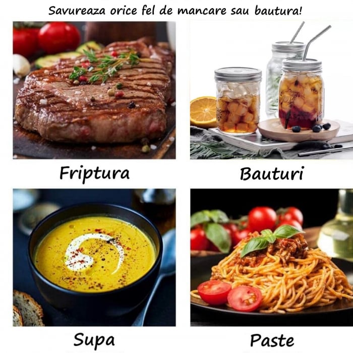 Set Portabil de Tacamuri si Paie din Inox - Elegant si Confortabil Oriunde ai fi [9]
