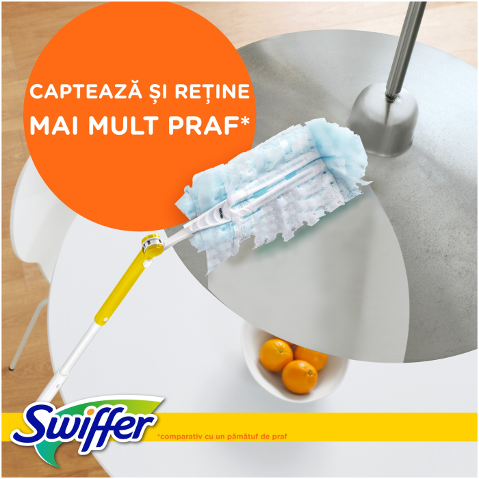 Swiffer Duster Kit XXL – Pămătuf de praf extensibil cu 2 rezerve [10]