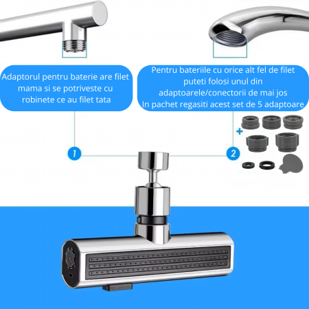 Adaptor universal pentru baterie de chiuveta [6]