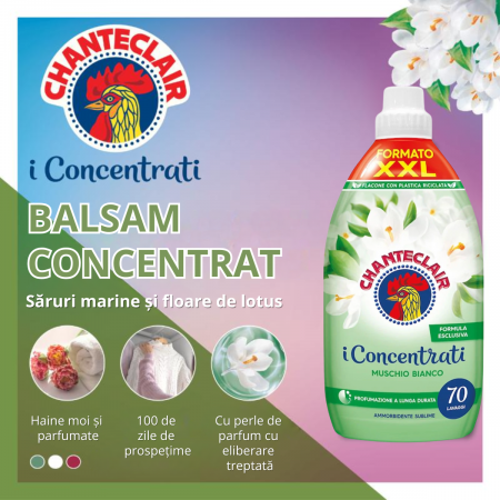Balsam Chanteclair 1400 ml – Mosc Alb, până la 70 spălări [1]