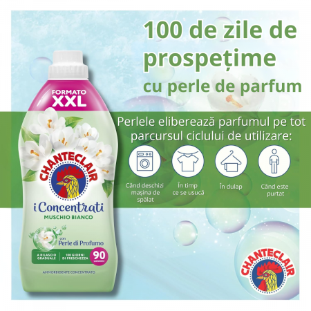 Balsam Chanteclair 1800ml – Mosc Alb, până la 90 spălări [2]