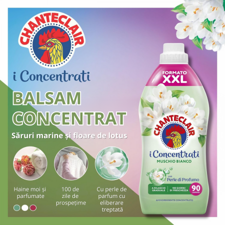 Balsam Chanteclair 1800ml – Mosc Alb, până la 90 spălări [1]