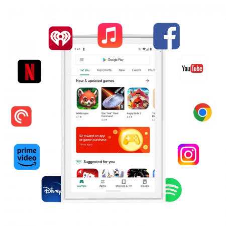 Tabletă digitală INNOVIO cu Android 14 – Calendar inteligent 23.8"
