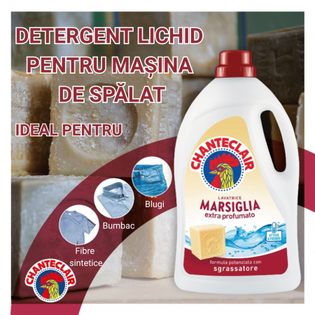 Detergent lichid Chanteclair Marsilia – 1260 ml, 28 spălări [1]