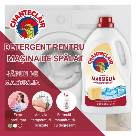 Detergent lichid Chanteclair Marsilia – 1260 ml, 28 spălări [3]