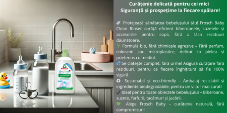 Frosch Baby Rinse-Cleaner | Detergent Bio pentru Biberoane [1]