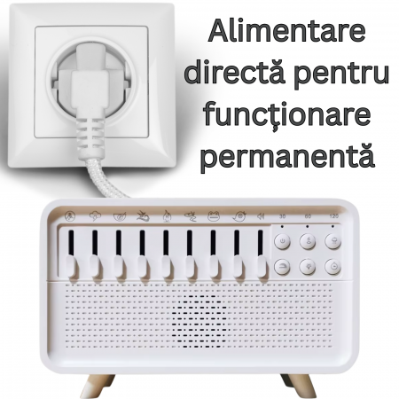 Difuzor Aromaterapie cu Sunete, Lumină Caldă și Bluetooth [11]