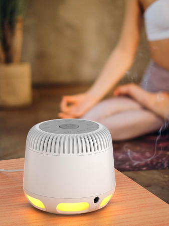 Lampa cu Sunete Albe și Lumină de Noapte Relaxantă [11]
