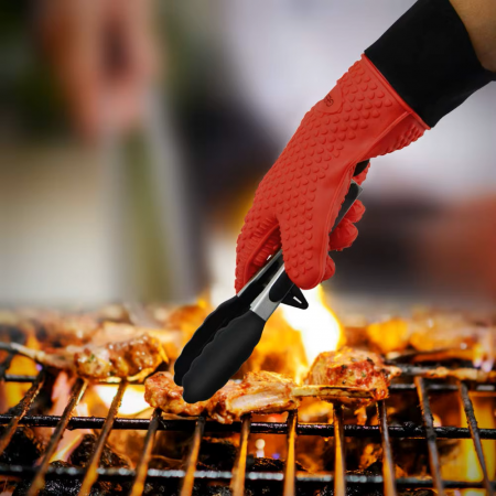 Mănuși termorezistente silicon alimentar – protecție până la 230°C [7]