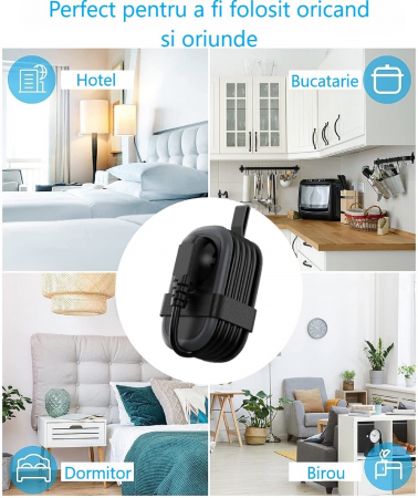 Prelungitor portabil cu USB și priză AC – 4000W, ideal călătorii [6]