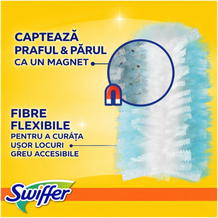 Rezerve Swiffer Duster Clean & Fresh – Set 4 bucăți, compatibile XXL [1]