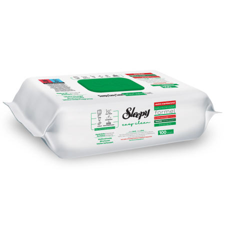 Șervețele umede multisuprafețe Sleepy Easy Clean White Soap 100 buc – Curățare fără urme, parfum de săpun clasic